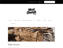 Tablet Screenshot of meatchurch.com